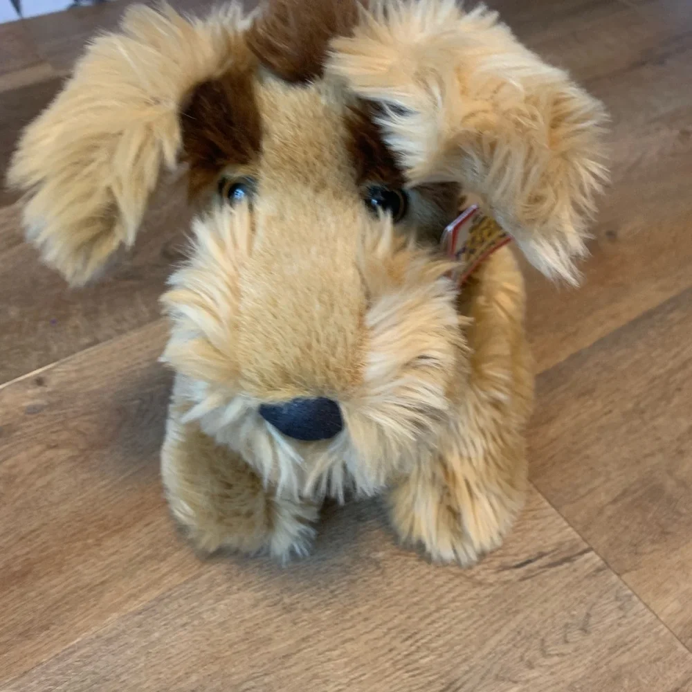 KENNEL KLUB Plush Tan Dog Toy